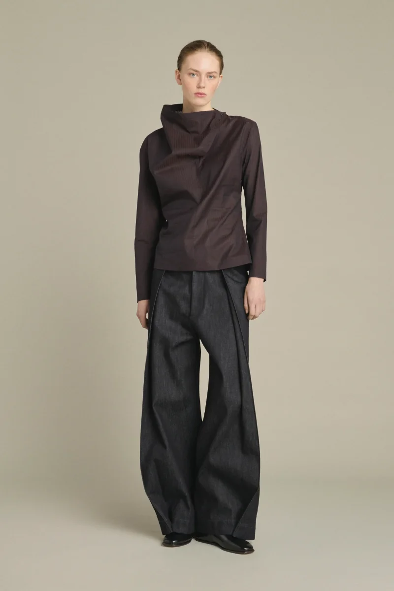 BLUSA LANA HIGO/MARRÓN - Imagen 2