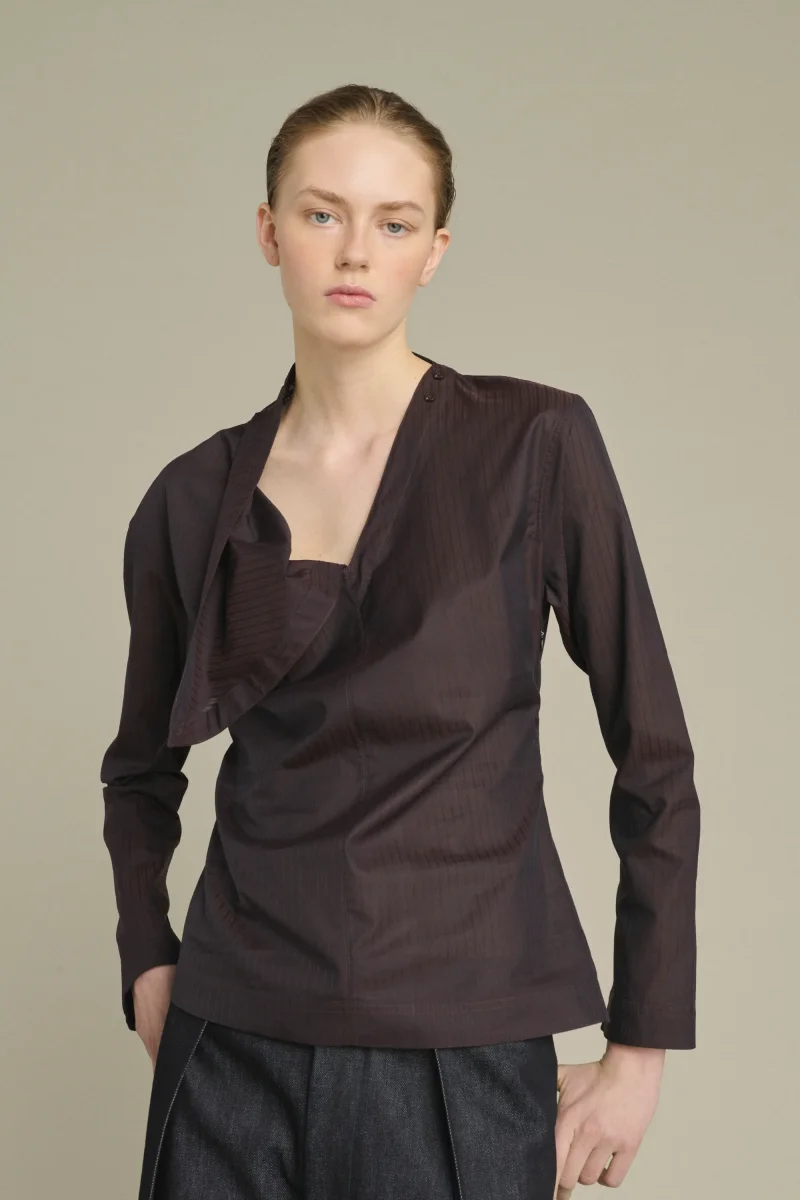 BLUSA LANA HIGO/MARRÓN - Imagen 5