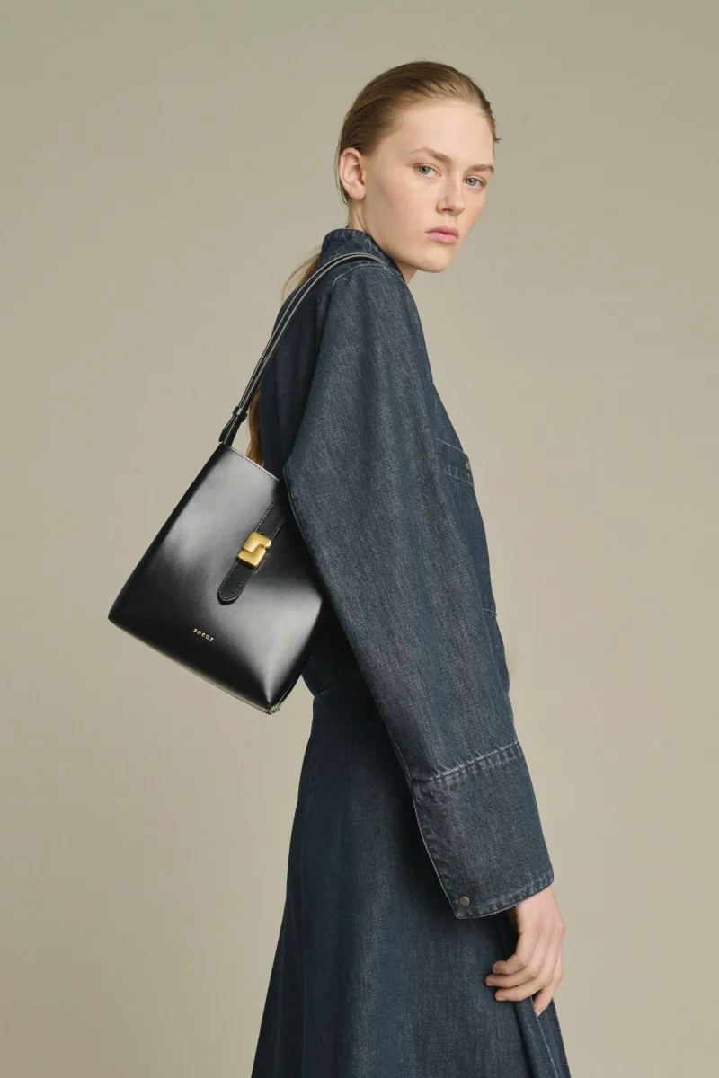 BOLSO BELLO MINI NEGRO - Imagen 3
