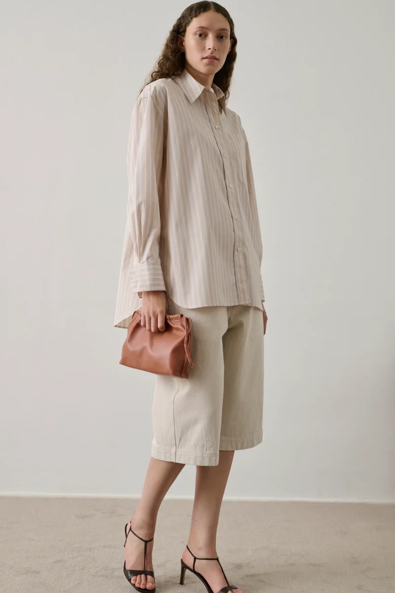 CAMISA CARLOTTA NARANJA/GRIS - Imagen 5