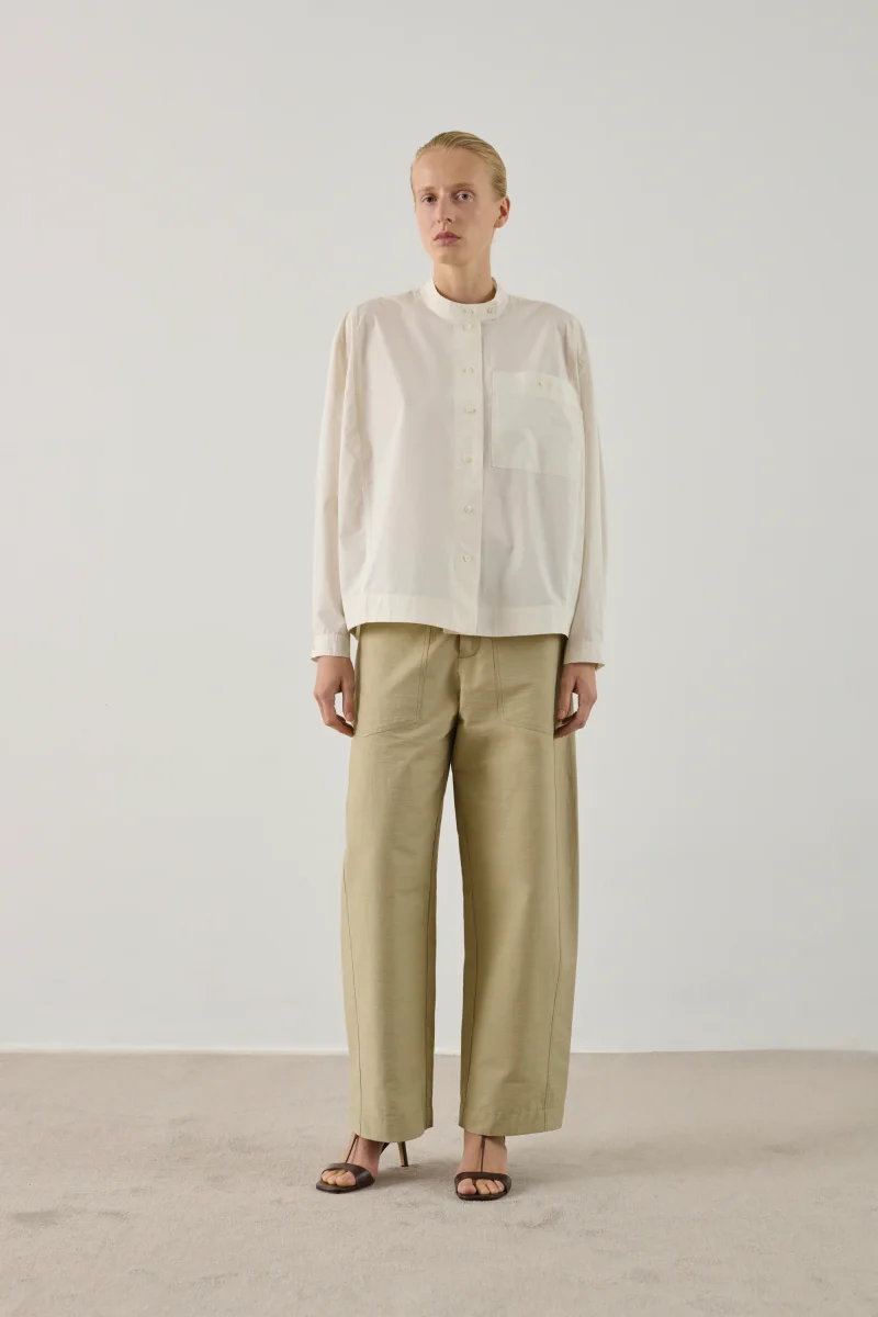 CAMISA CHYPRE BLANCO PERLA - Imagen 3
