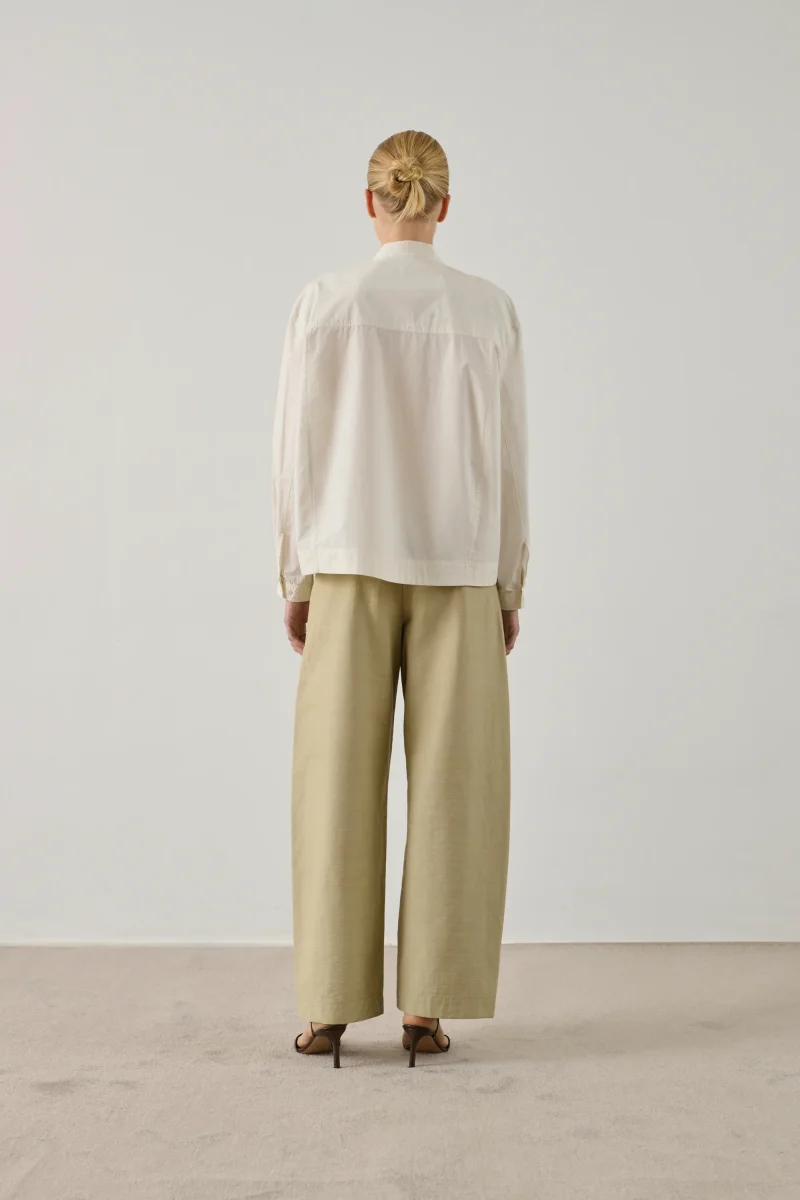 CAMISA CHYPRE BLANCO PERLA - Imagen 4