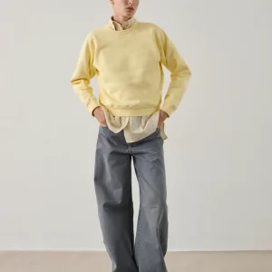 SUDADERA ARTEMIS AMARILLO PÁLIDO