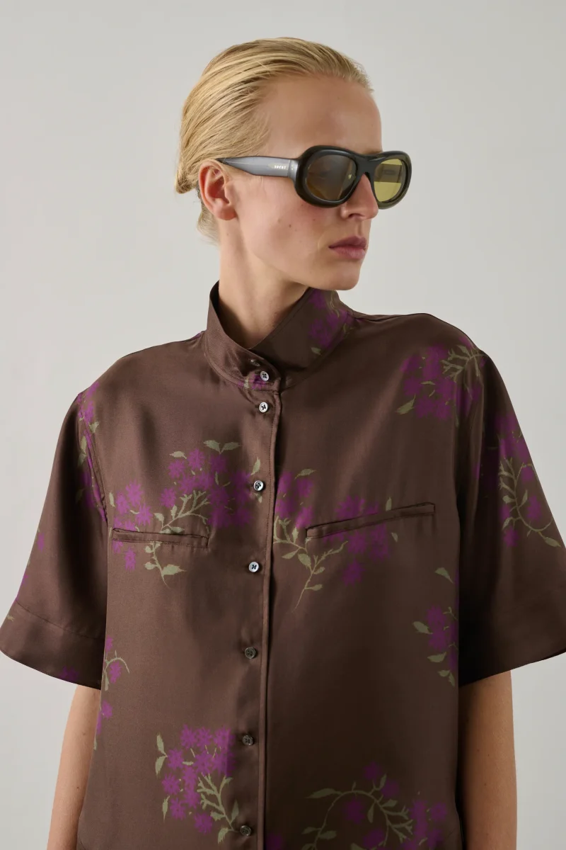 VESTIDO WITTY MARRÓN/VIOLETA - Imagen 4