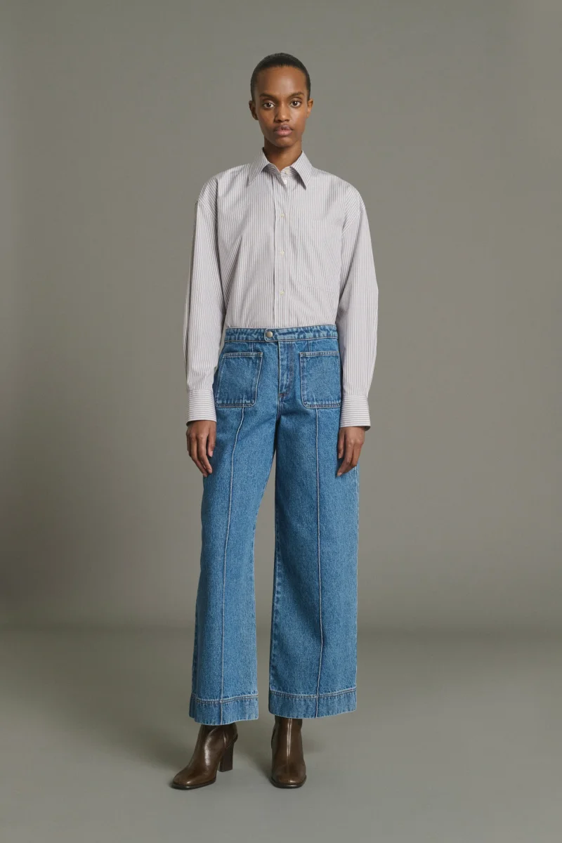 VAQUEROS HARRY DENIM AZUL LAVADO - Imagen 6