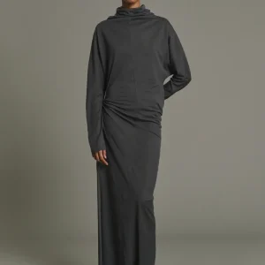 VESTIDO LOLA GRIS ANTRACITA