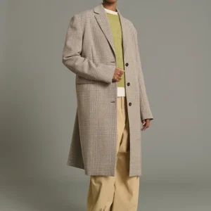 ABRIGO LINCOLN MARRÓN/BEIGE