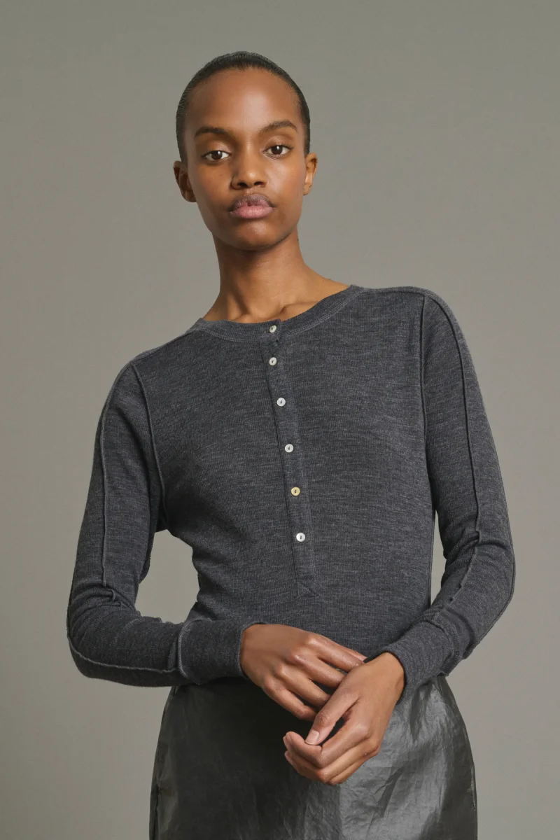 CAMISETA LAOS GRIS ANTRACITA - Imagen 4