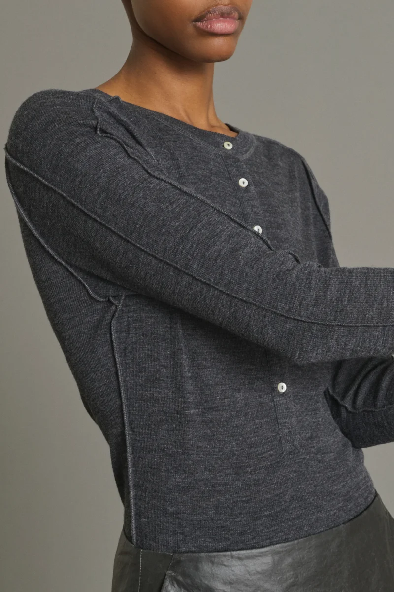 CAMISETA LAOS GRIS ANTRACITA - Imagen 6
