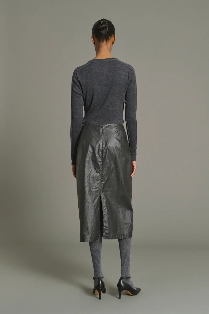 CAMISETA LAOS GRIS ANTRACITA - Imagen 3