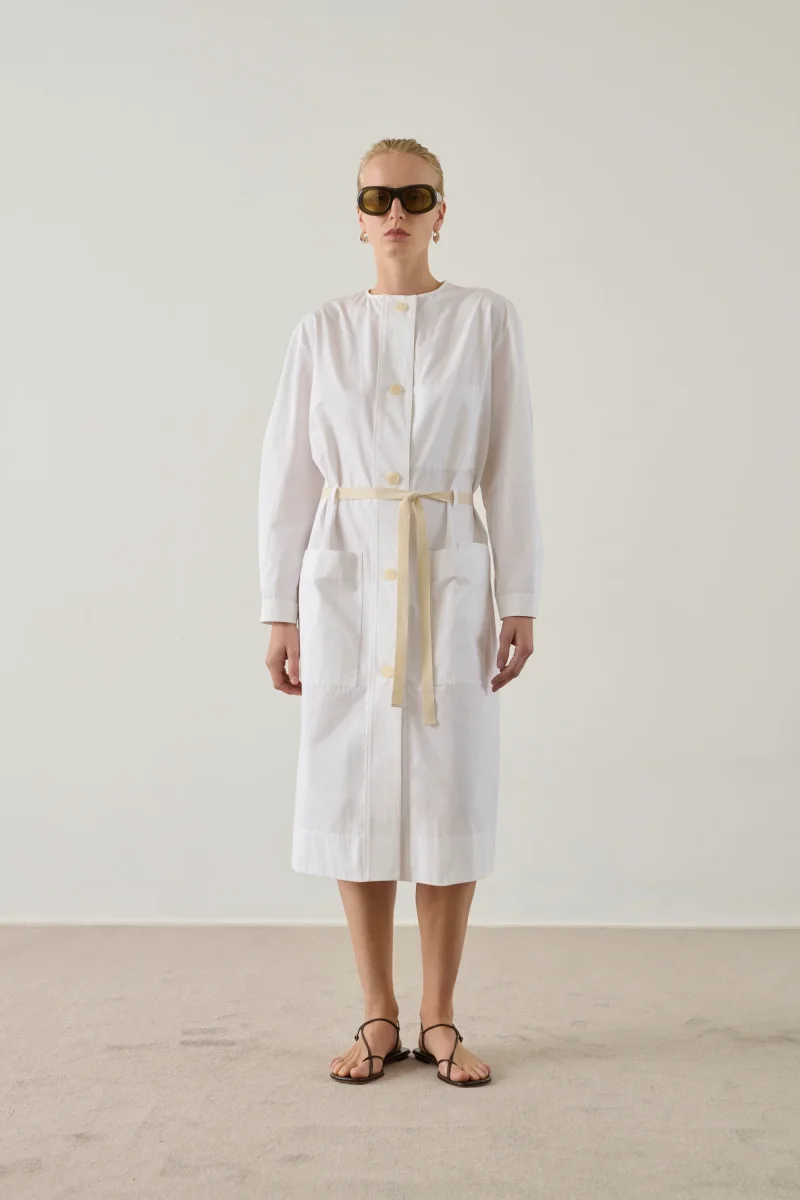 VESTIDO HELIE BLANCO - Imagen 2