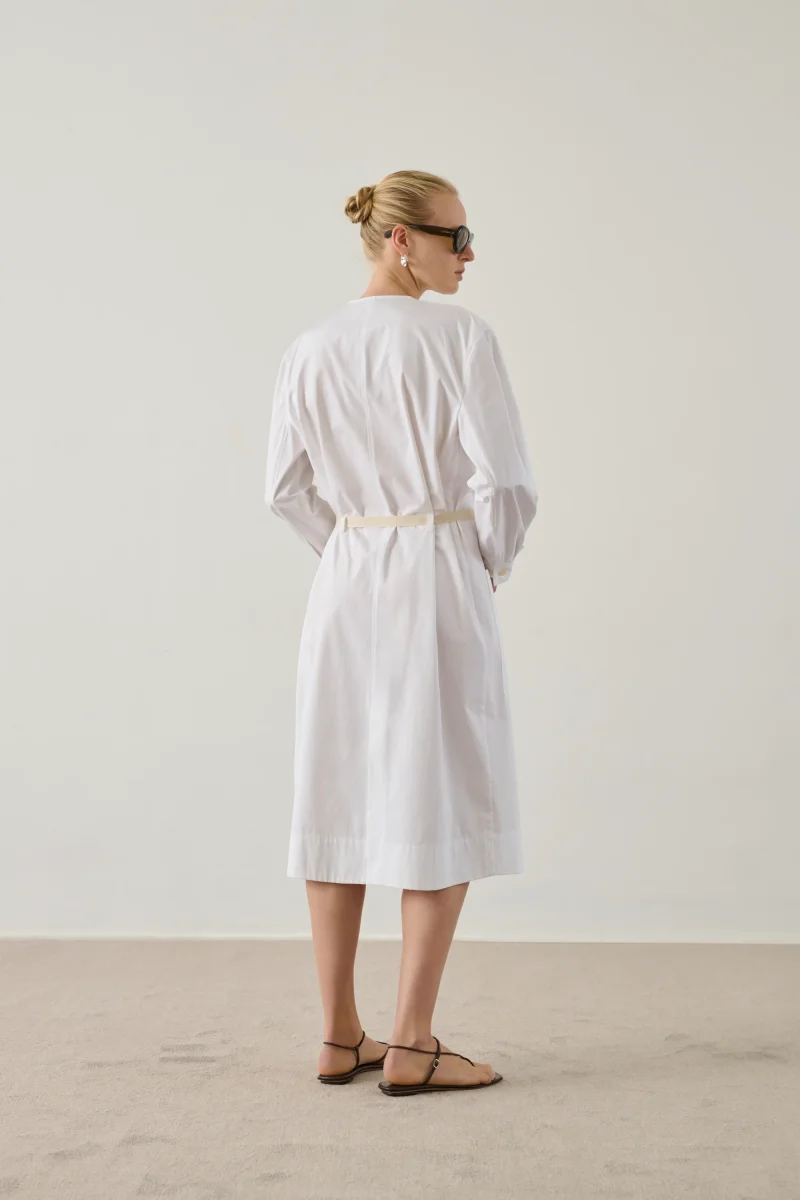 VESTIDO HELIE BLANCO - Imagen 3