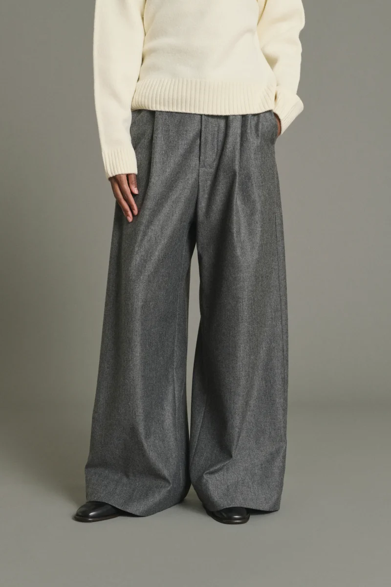 PANTALÓN HUGUES GRIS JASPEADO - Imagen 4