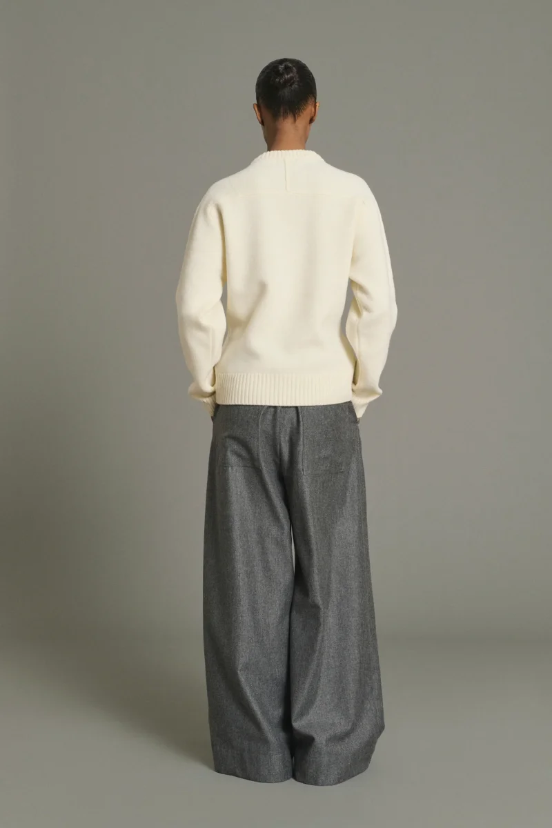 PANTALÓN HUGUES GRIS JASPEADO - Imagen 3