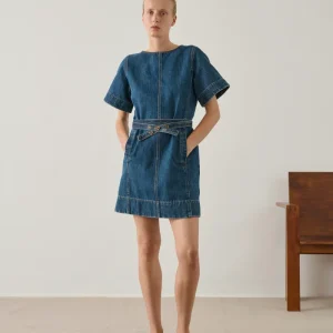 VESTIDO ECLAIR AZUL/VERDE