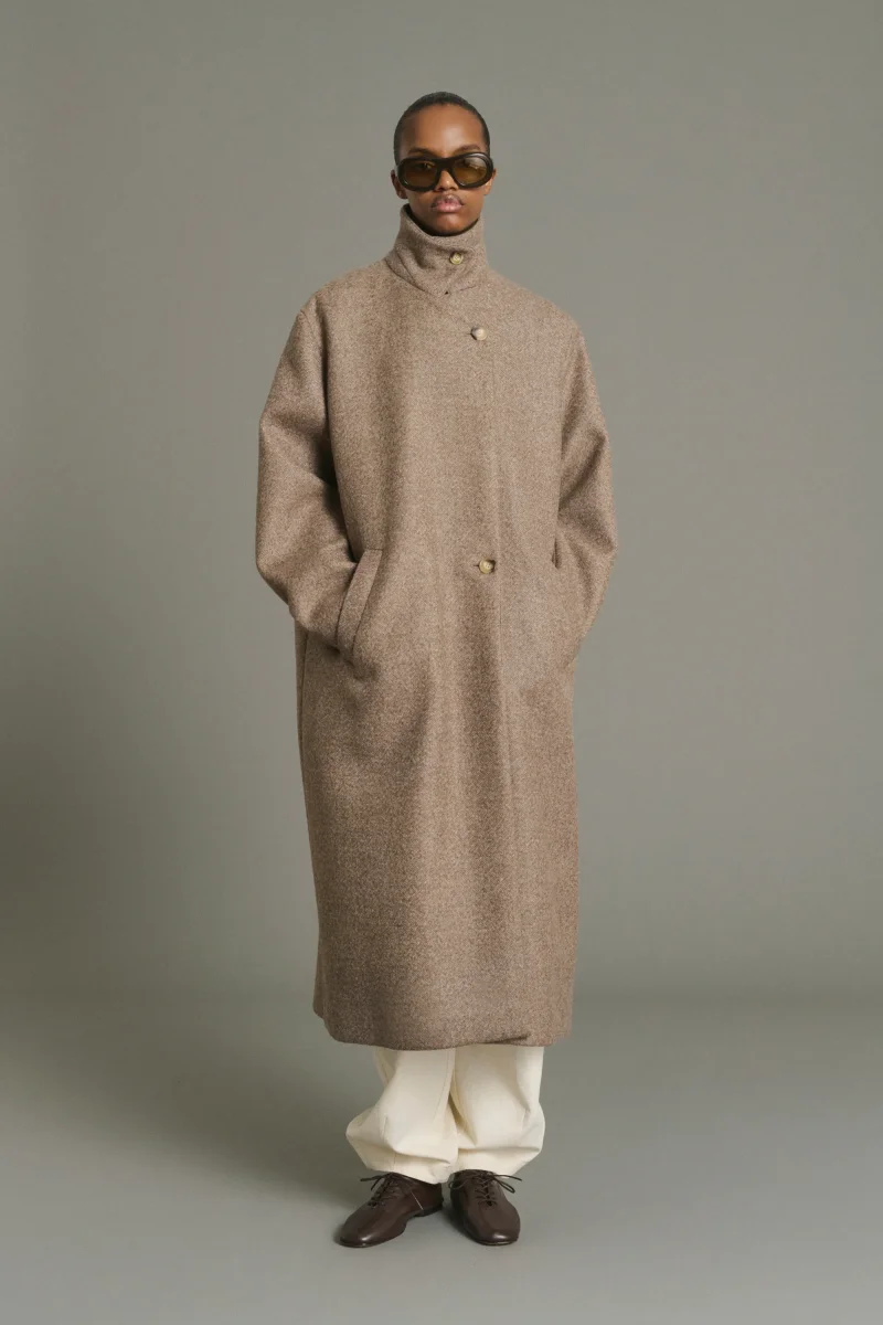 ABRIGO GERMAIN TAUPE