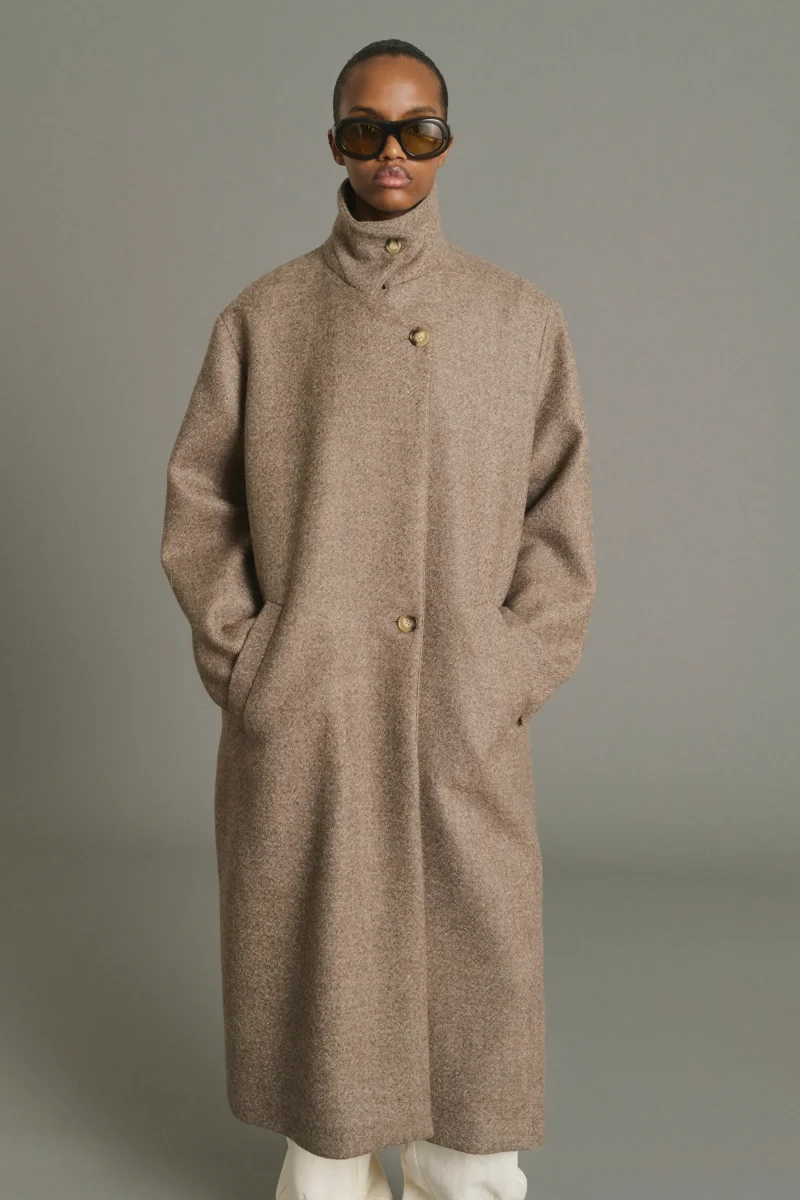 ABRIGO GERMAIN TAUPE - Imagen 5
