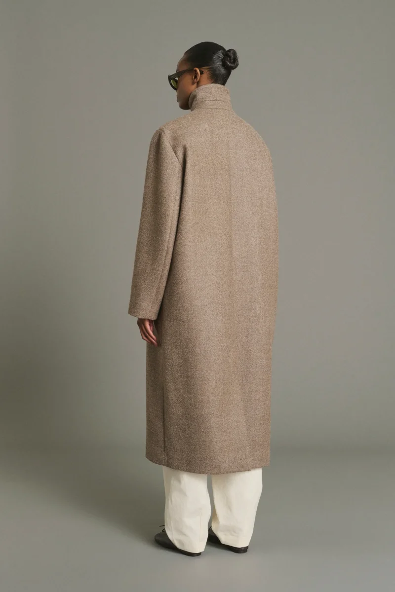 ABRIGO GERMAIN TAUPE - Imagen 3
