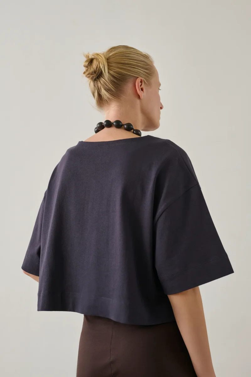 CAMISETA DAVINA BERENJENA - Imagen 3