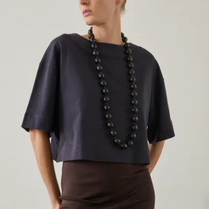 CAMISETA DAVINA BERENJENA