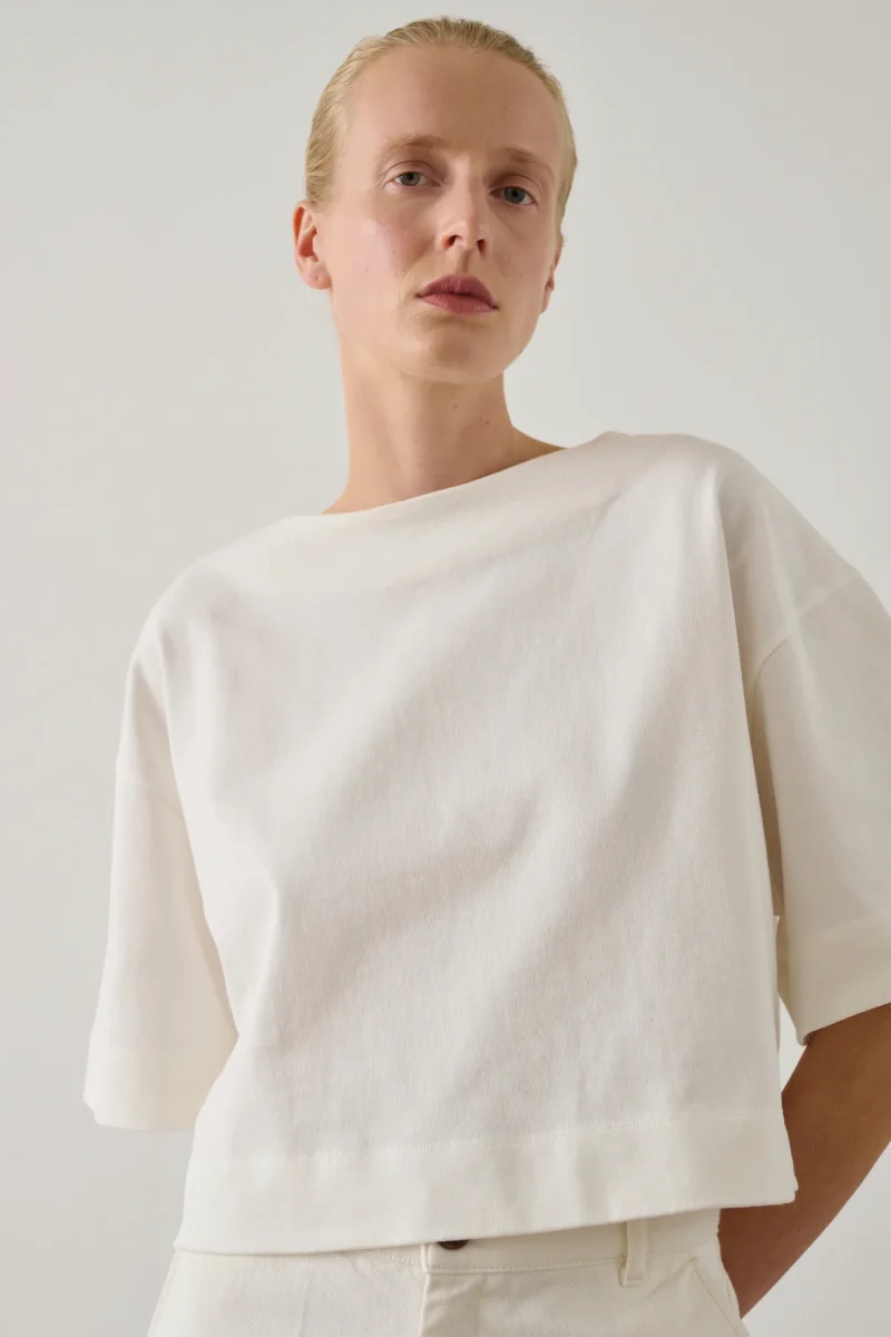CAMISETA DAVINA BLANCO ROTO - Imagen 4