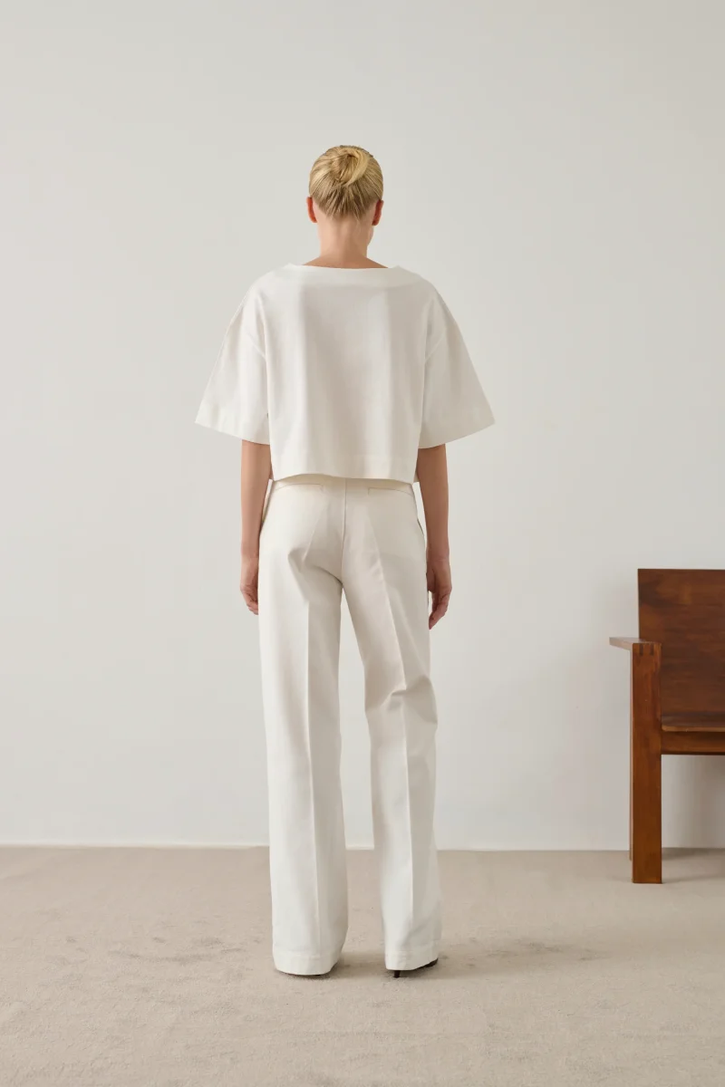 CAMISETA DAVINA BLANCO ROTO - Imagen 3