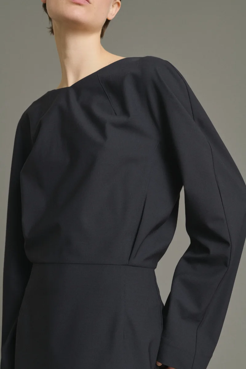 VESTIDO JULIA DARK NAVY - Imagen 4