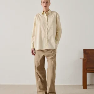 CAMISA CARLOTTA AMARILLO/CRUDO