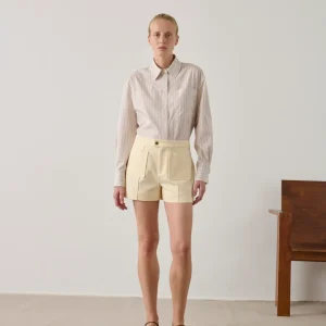 PANTALÓN CORTO HOVER CREMA