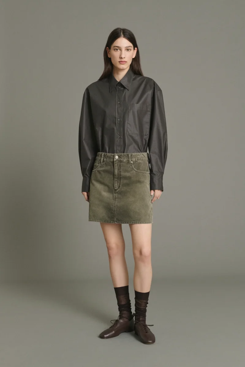 FALDA LACY GRIS