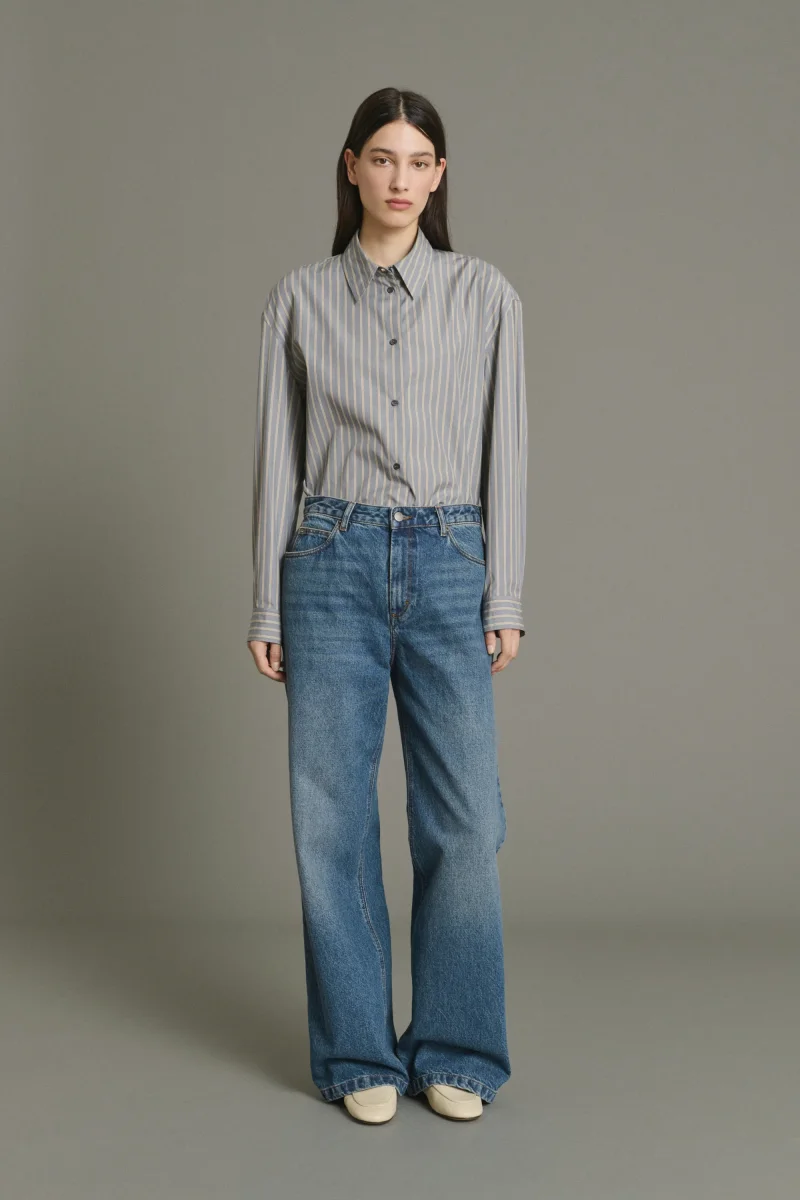 VAQUEROS CALVIN DENIM BLEU DÉLAVÉ - Imagen 6