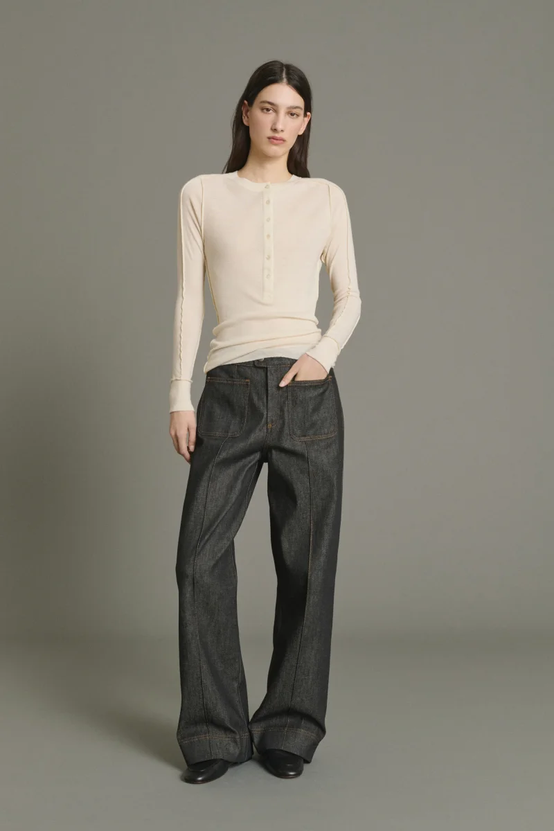 VAQUEROS HARRY DENIM BRUT NEGRO - Imagen 6