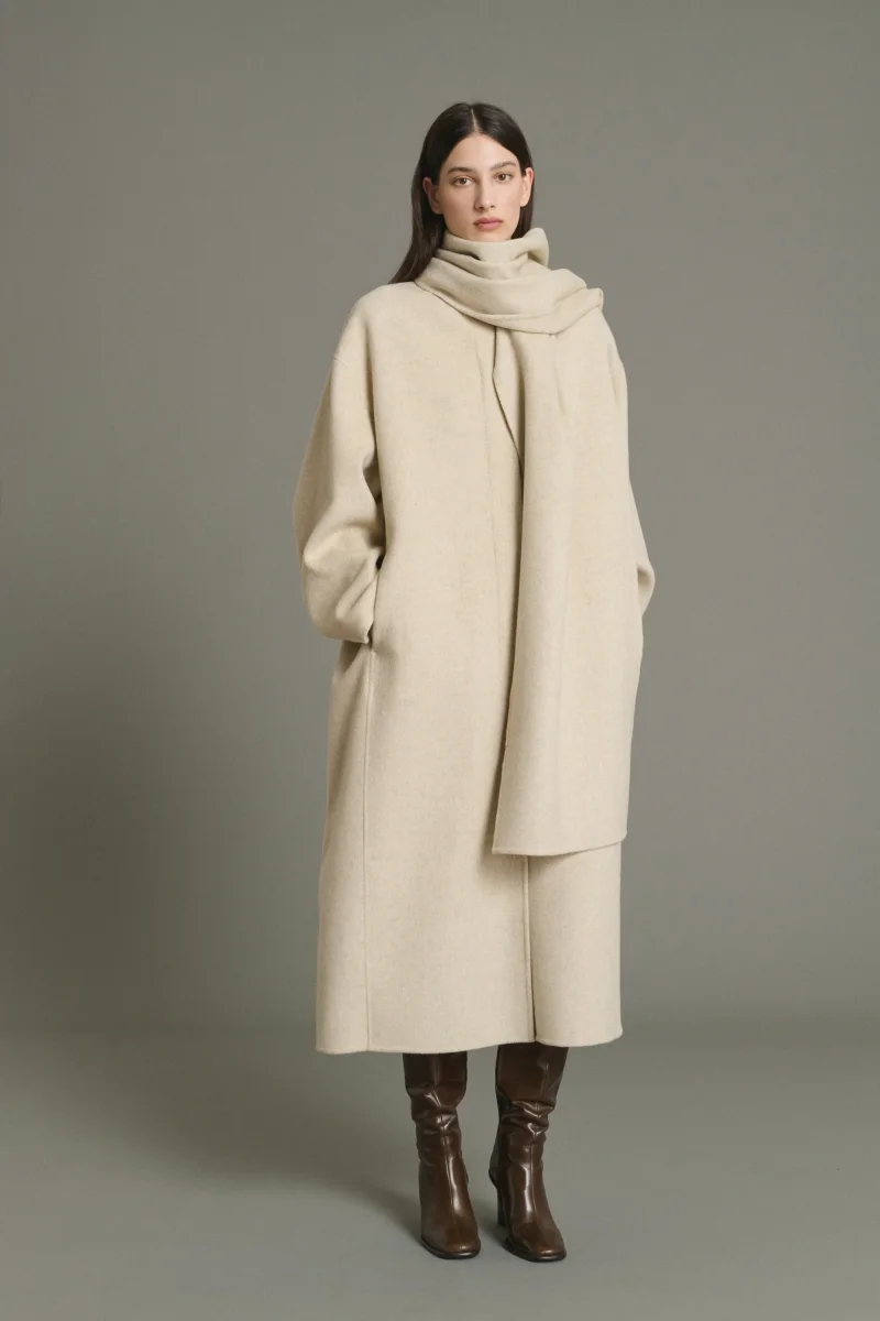 ABRIGO FINN CRUDO/GRIS - Imagen 2