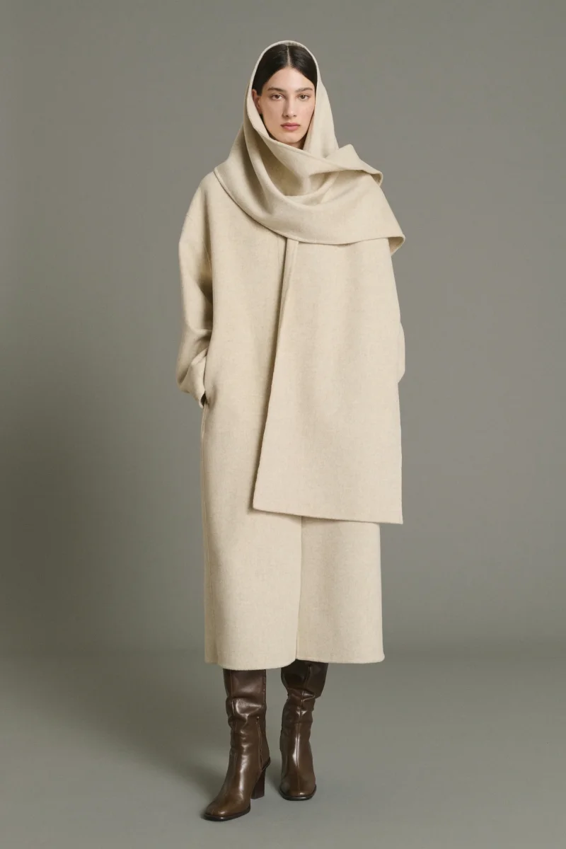 ABRIGO FINN CRUDO/GRIS - Imagen 5