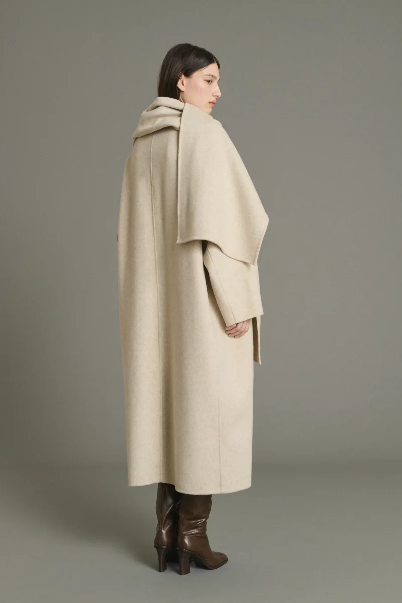 ABRIGO FINN CRUDO/GRIS - Imagen 3