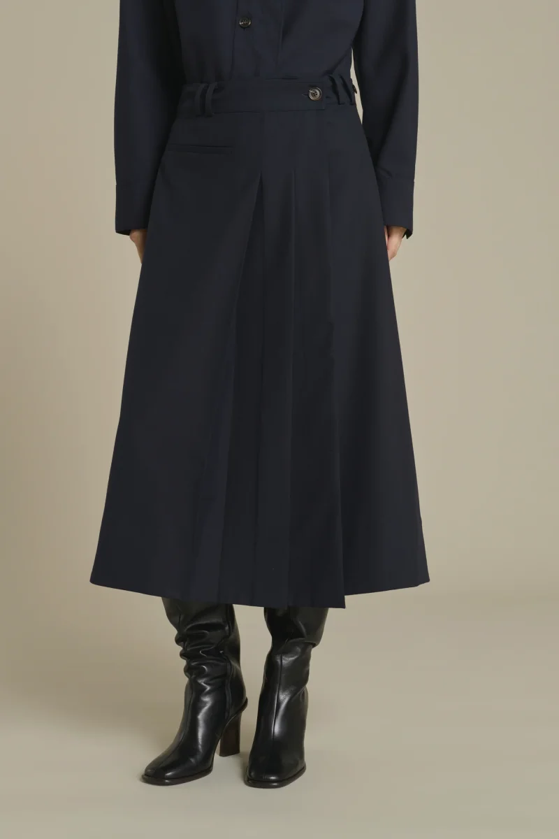 FALDA VARNA AZUL NOCHE - Imagen 4