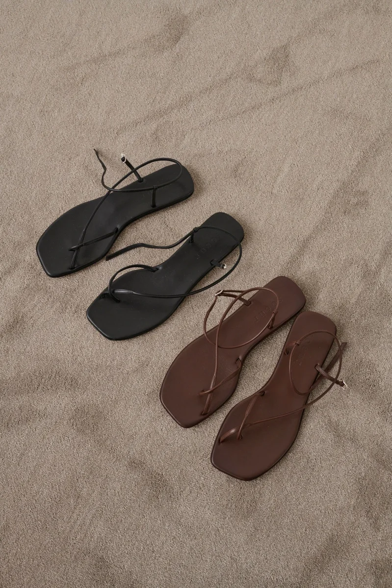 SANDALIAS ROSALIE MARRÓN - Imagen 6