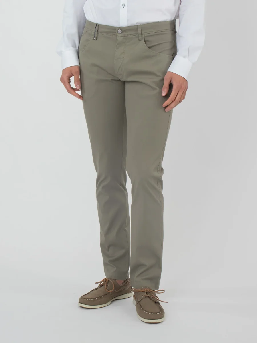 Pantalón tejanero slim fit microdibujo
