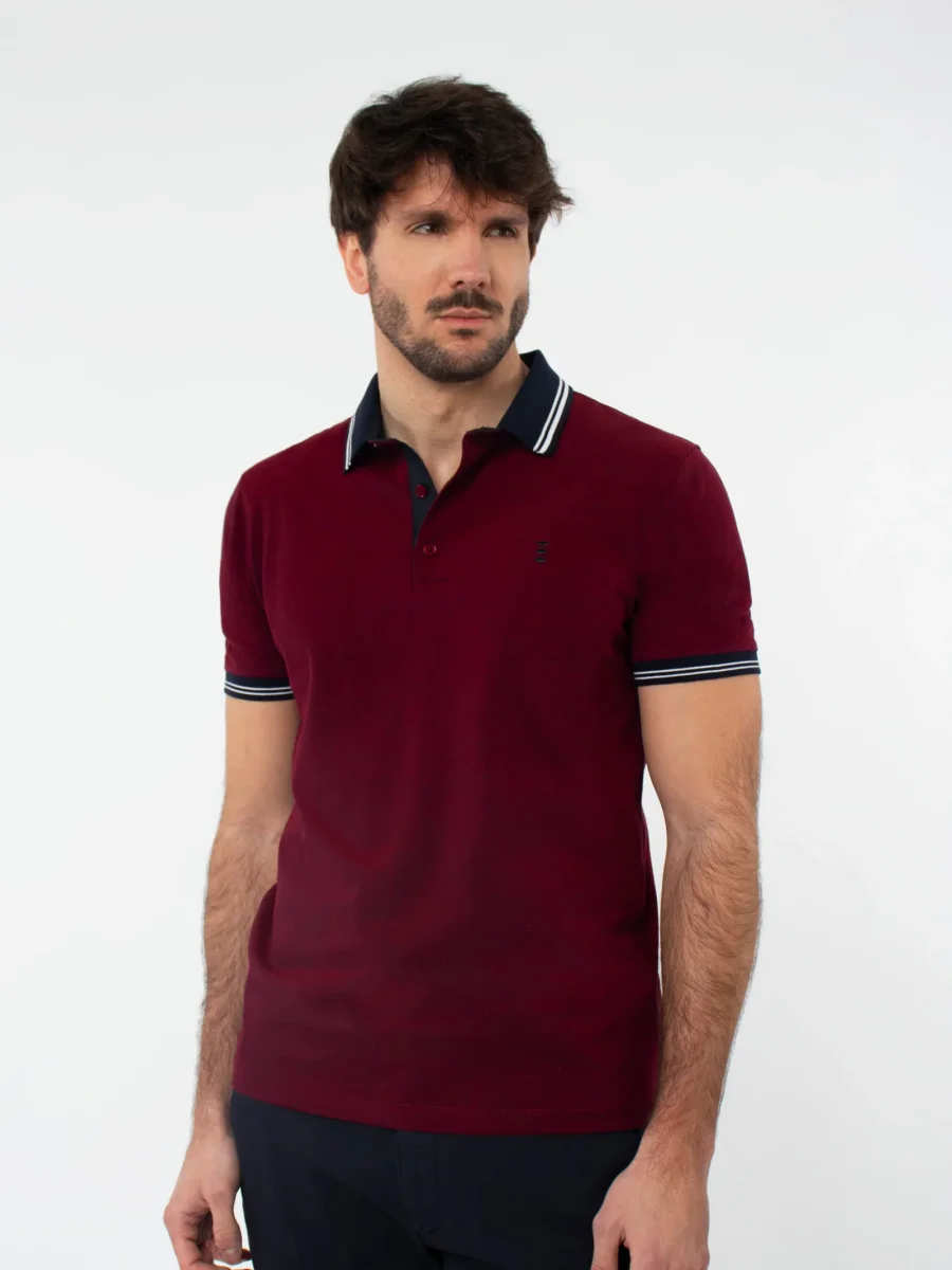 Polo jacquard detalles - Imagen 2