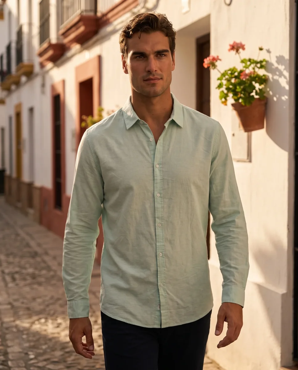 Camisa Menta