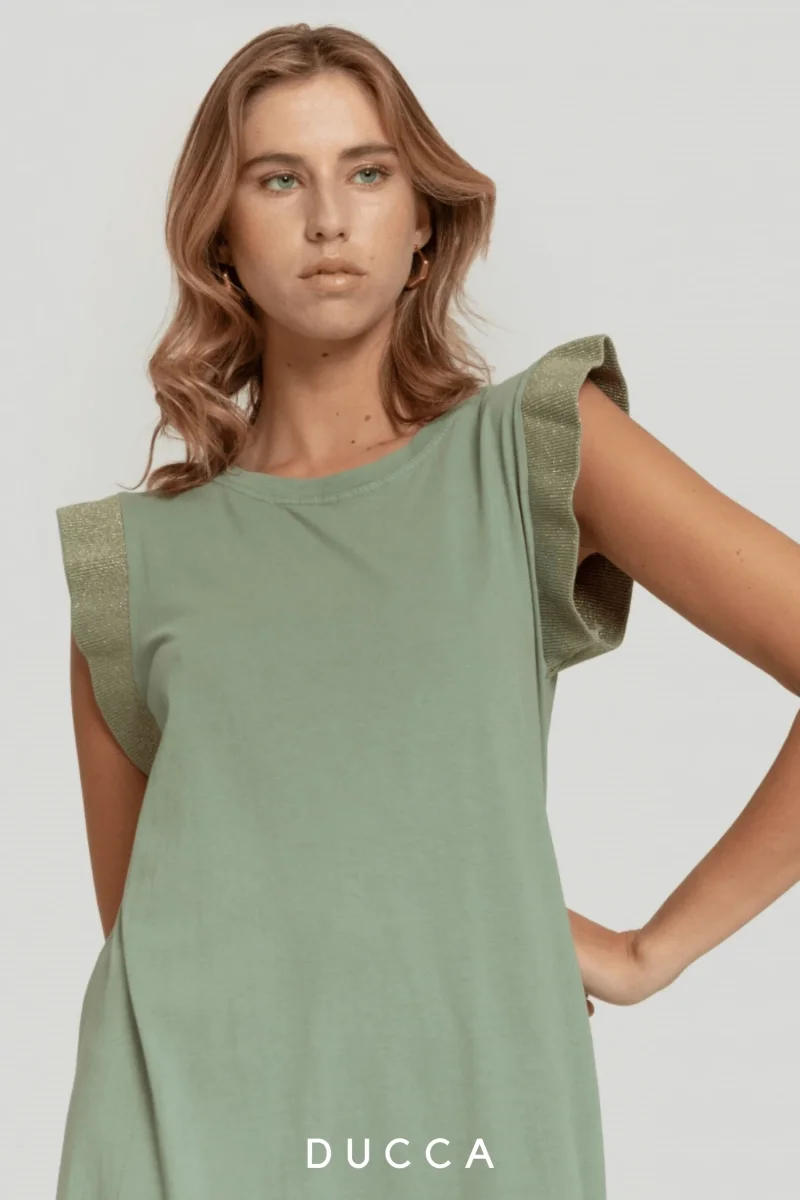 Vestido Eleganza Effortless Verde