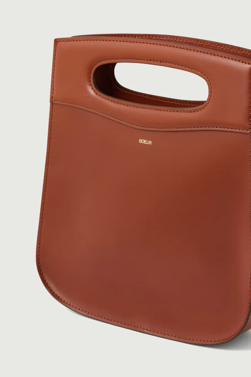 BOLSO CHERI COÑAC - Imagen 6