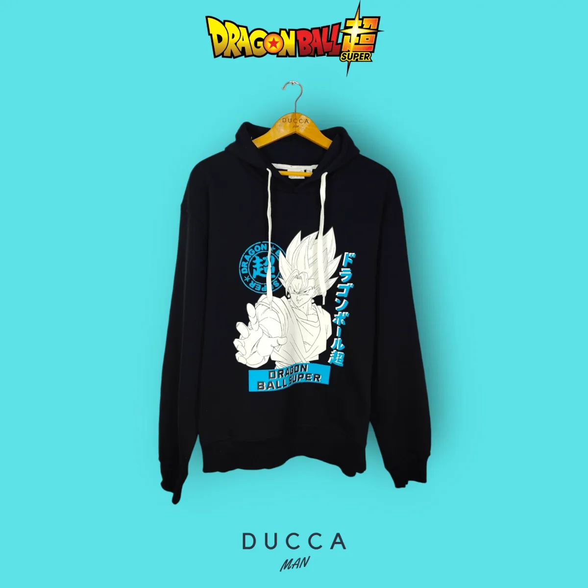 Sudadera Dragon Ball White Vegetto