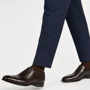 Zapato Oxford Perforado Marrón SKU 0.34843