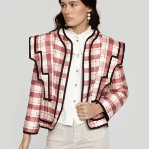 Chaqueta Volant Elegance Rosa