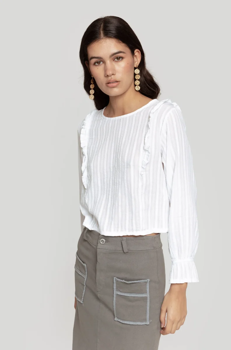 Camiseta Cropped Elegance - Imagen 2