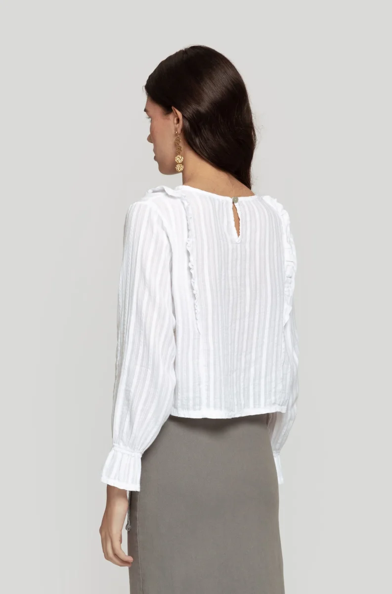 Camiseta Cropped Elegance - Imagen 4
