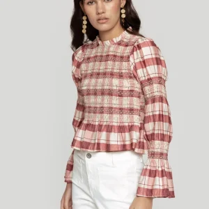 Blusa Peplum Charm Rosa