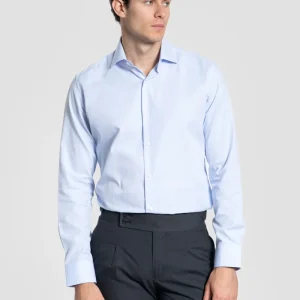 Camisa Vestir Espiga Celeste SKU 0.34055