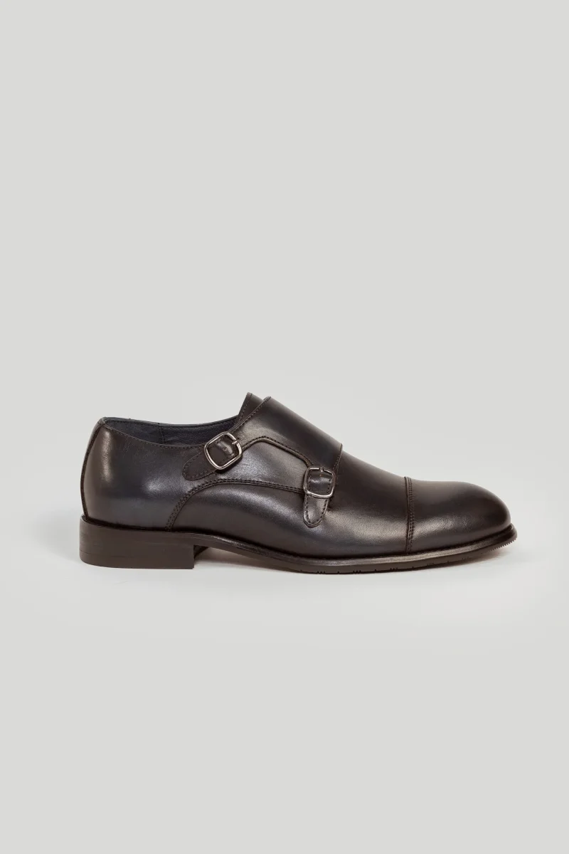 Zapato Monk Strap Cuero Brillante SKU 0.30823 - Imagen 3